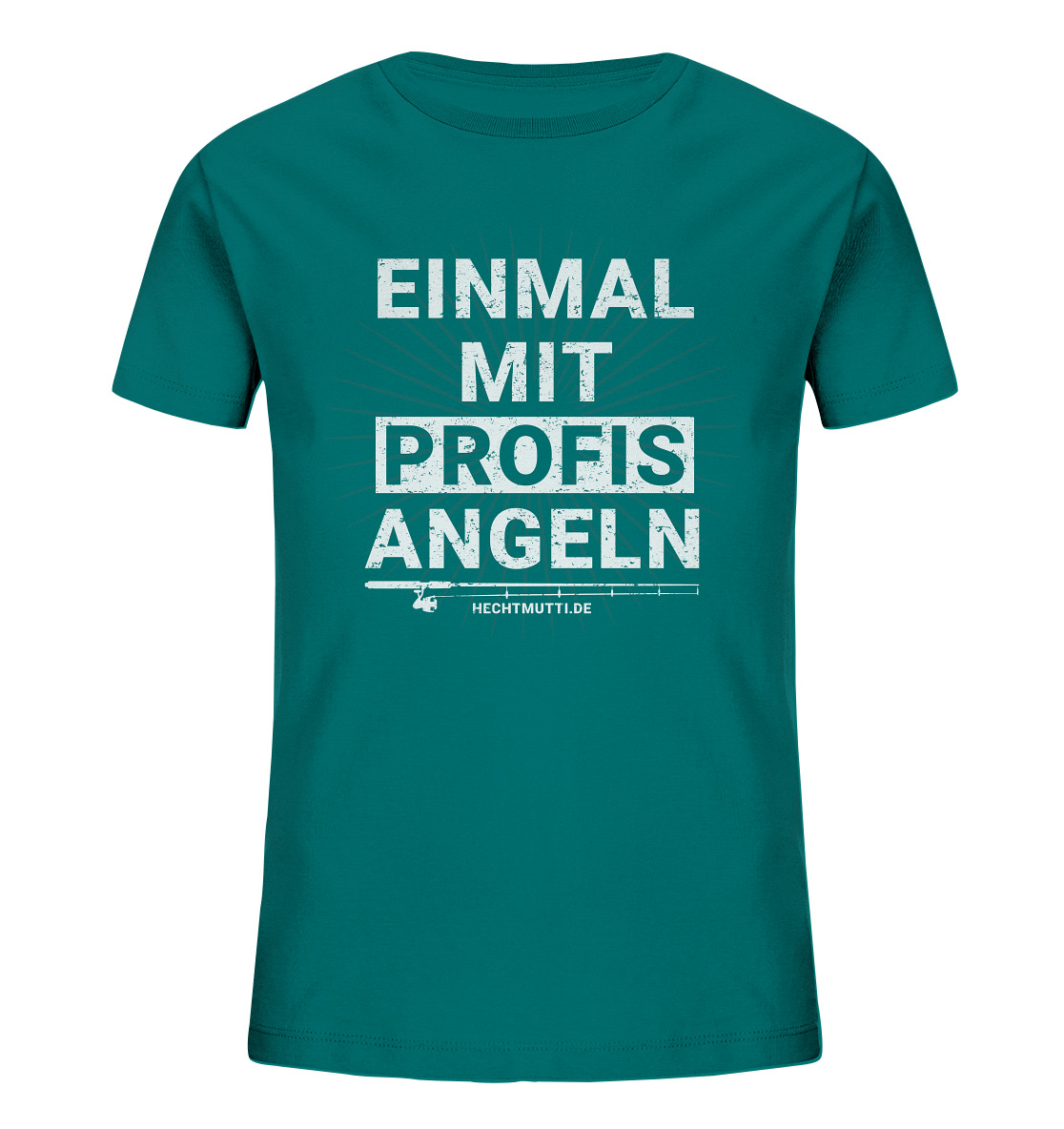 Einmal mit Profis angeln - Kinder Bio T-Shirt