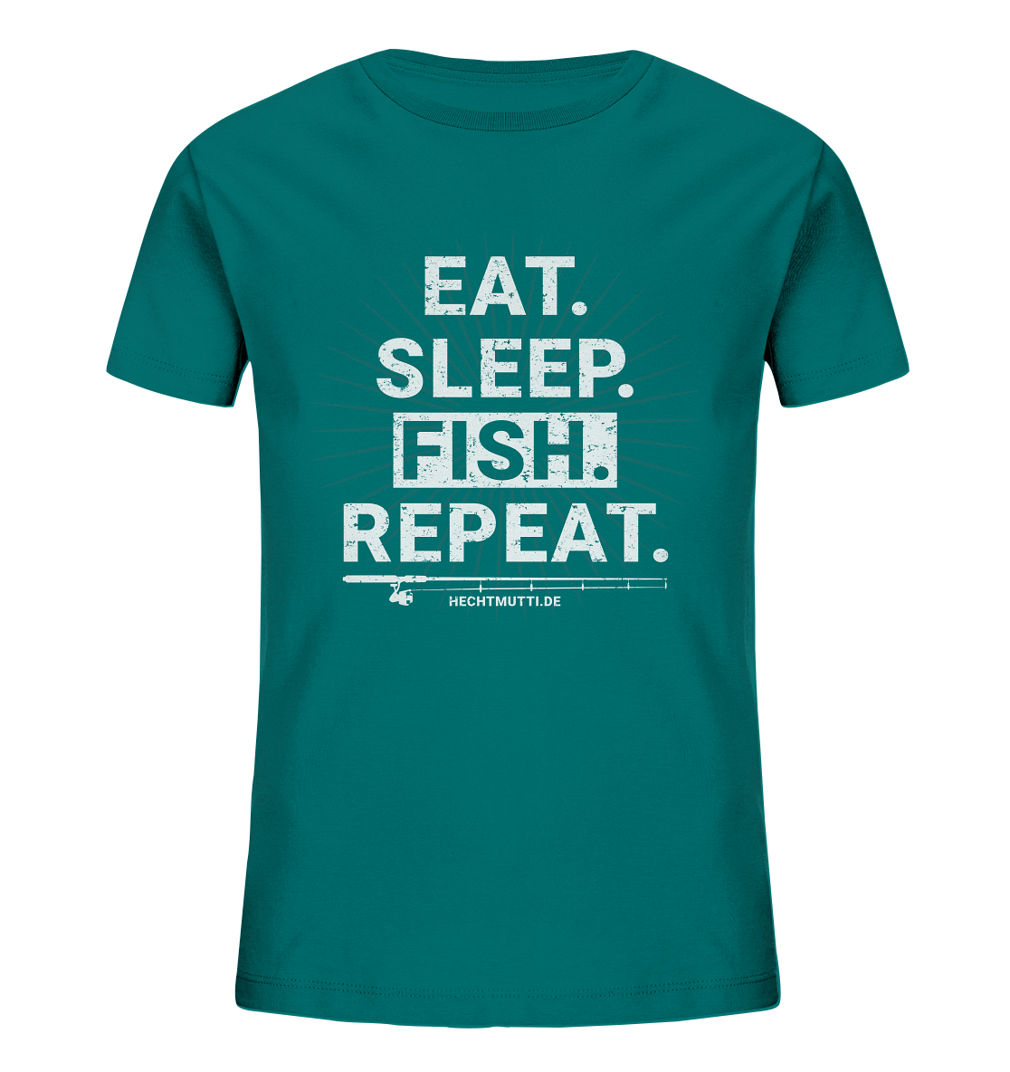 Eat Sleep Fish Repeat - Kinder Bio T-Shirt