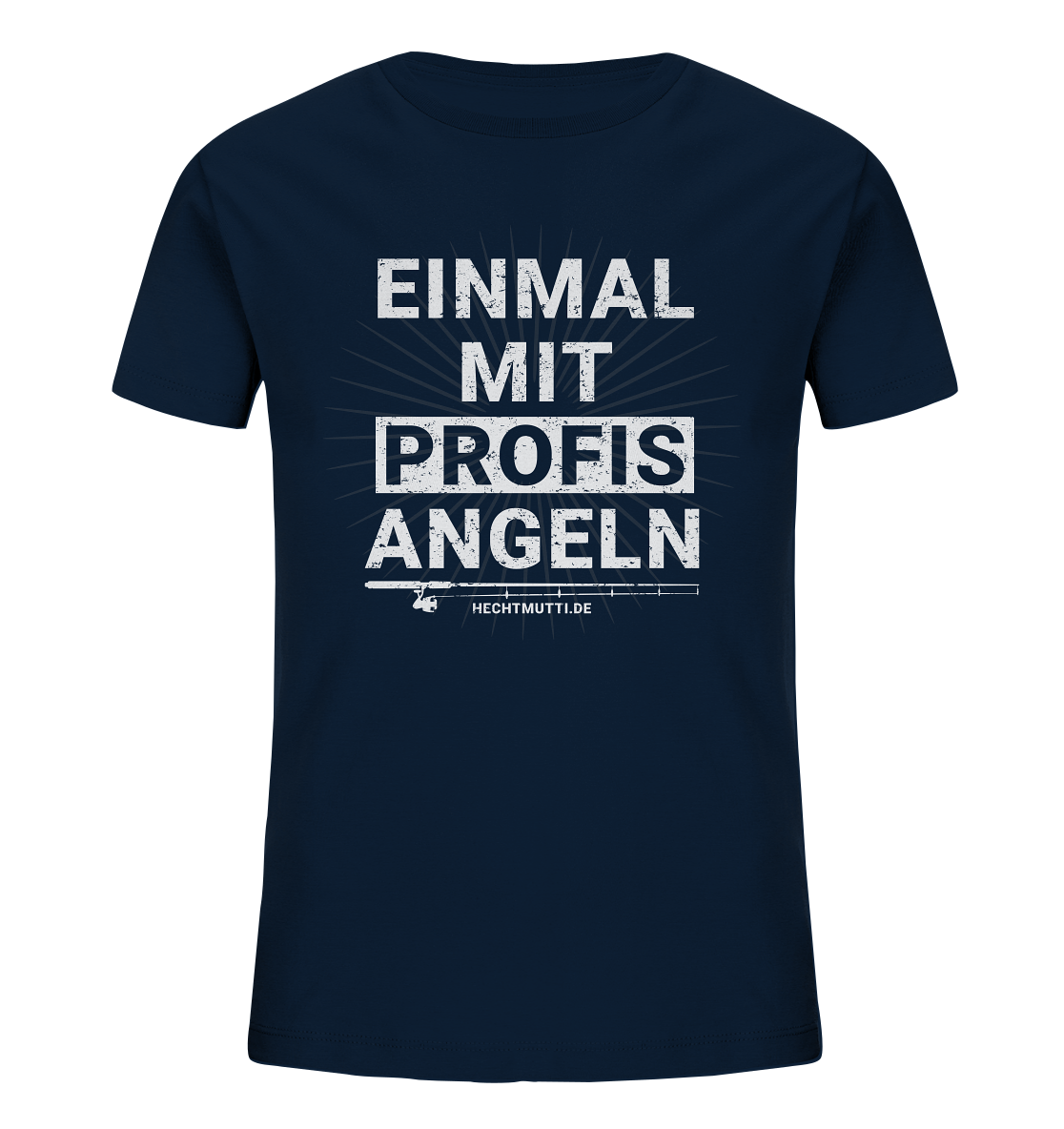 Einmal mit Profis angeln - Kinder Bio T-Shirt