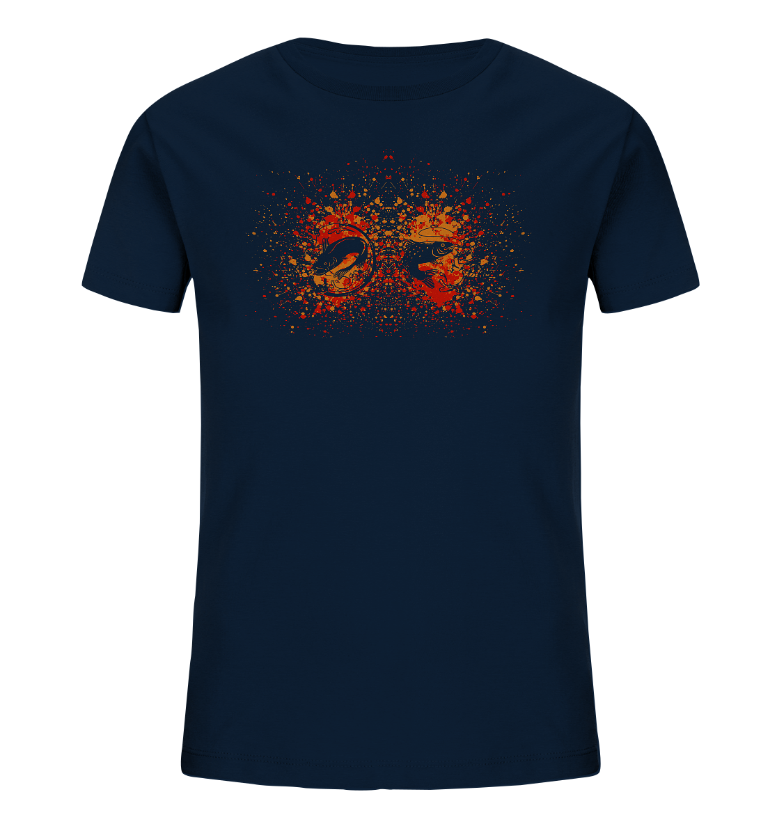Fischexplosion - Kinder Bio T-Shirt