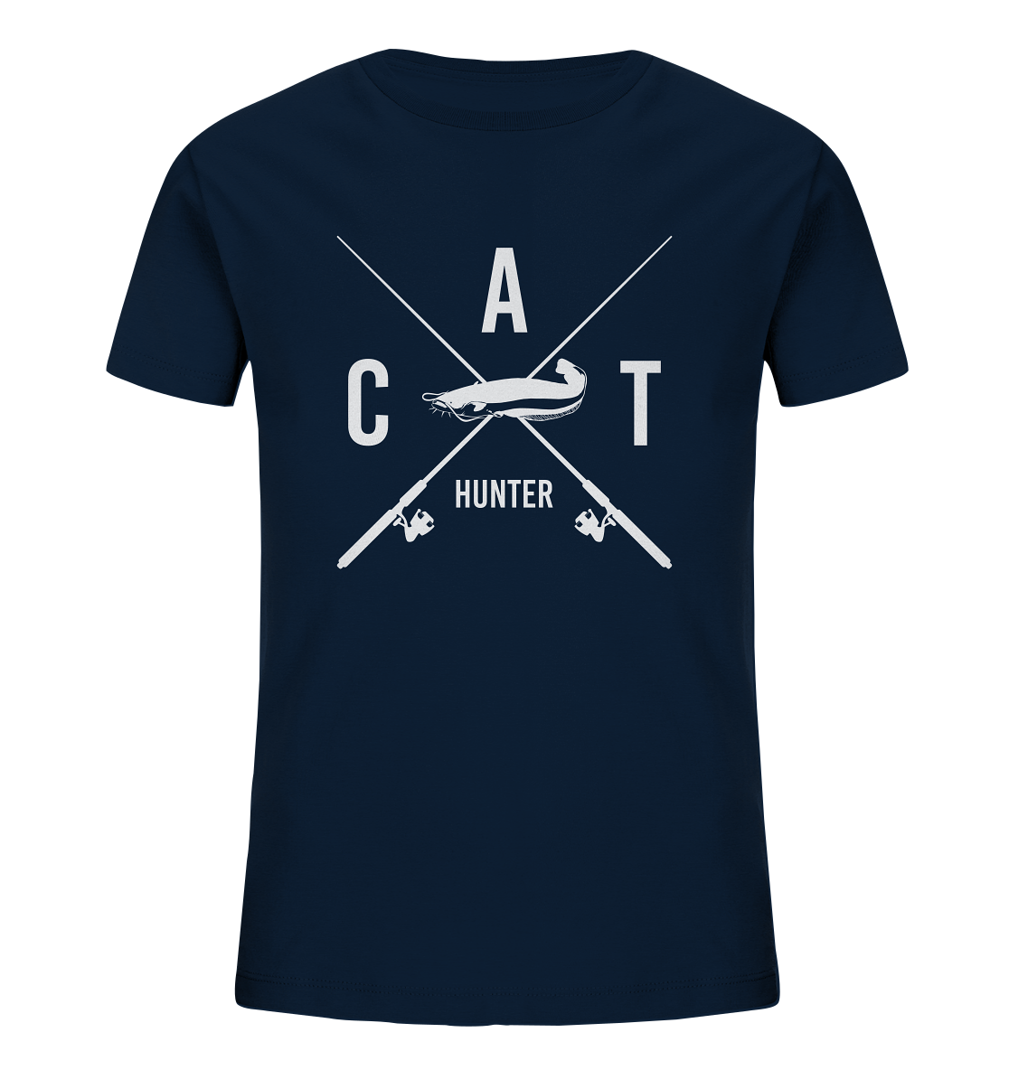 Cat Hunter  - Kinder Bio T-Shirt