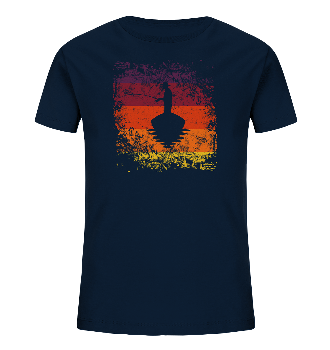 Der Angler - Kinder Bio T-Shirt