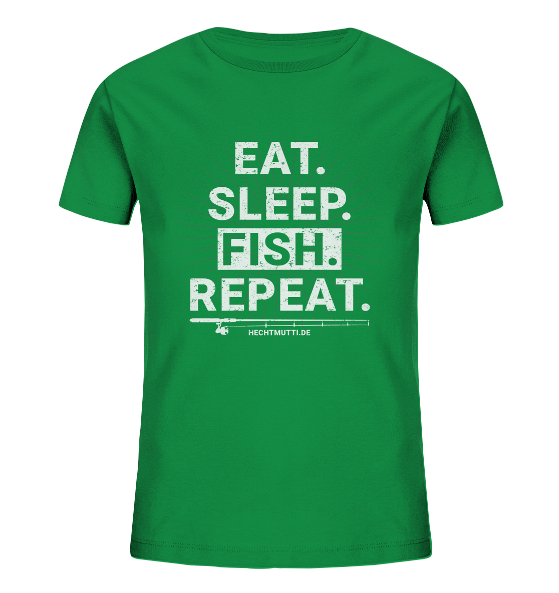 Eat Sleep Fish Repeat - Kinder Bio T-Shirt