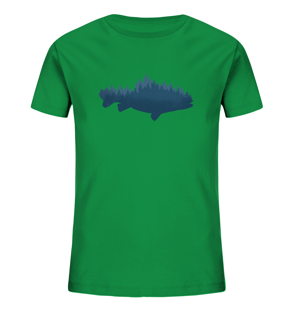Fischkontur - Kinder Bio T-Shirt