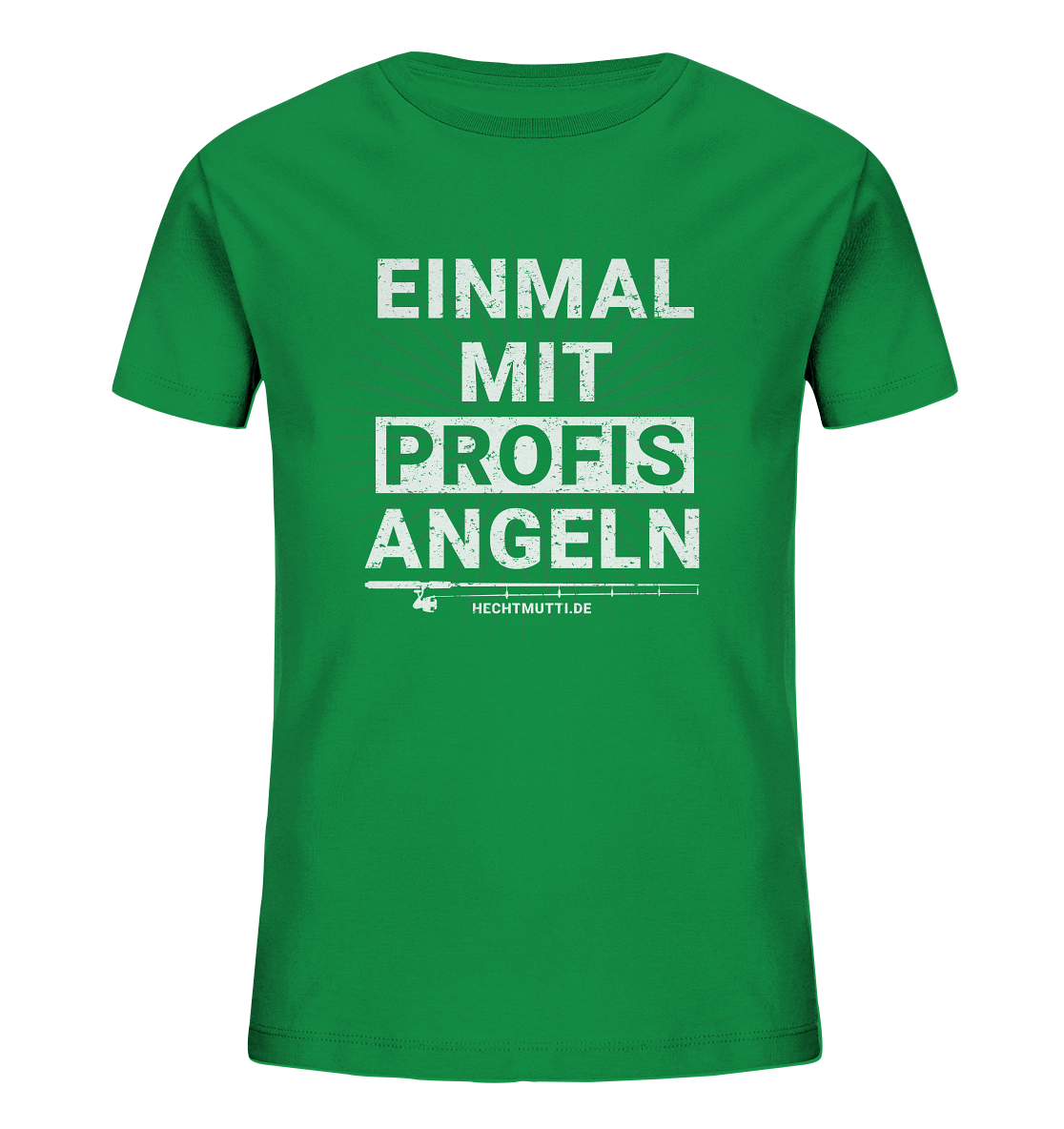 Einmal mit Profis angeln - Kinder Bio T-Shirt