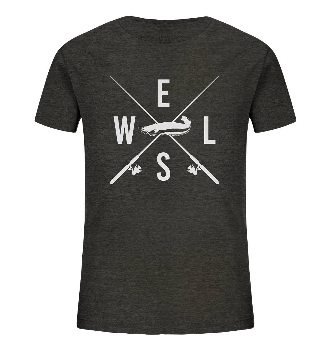 Wels gekreuzte Ruten - Kinder Bio T-Shirt