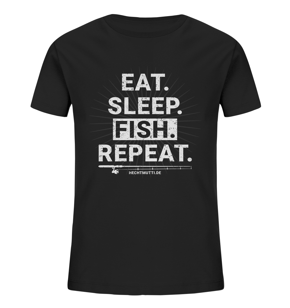 Eat Sleep Fish Repeat - Kinder Bio T-Shirt