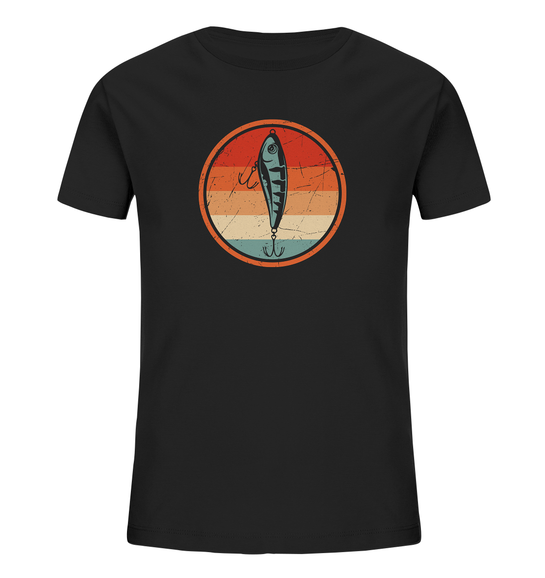 Spinnfischen - Kinder Bio T-Shirt