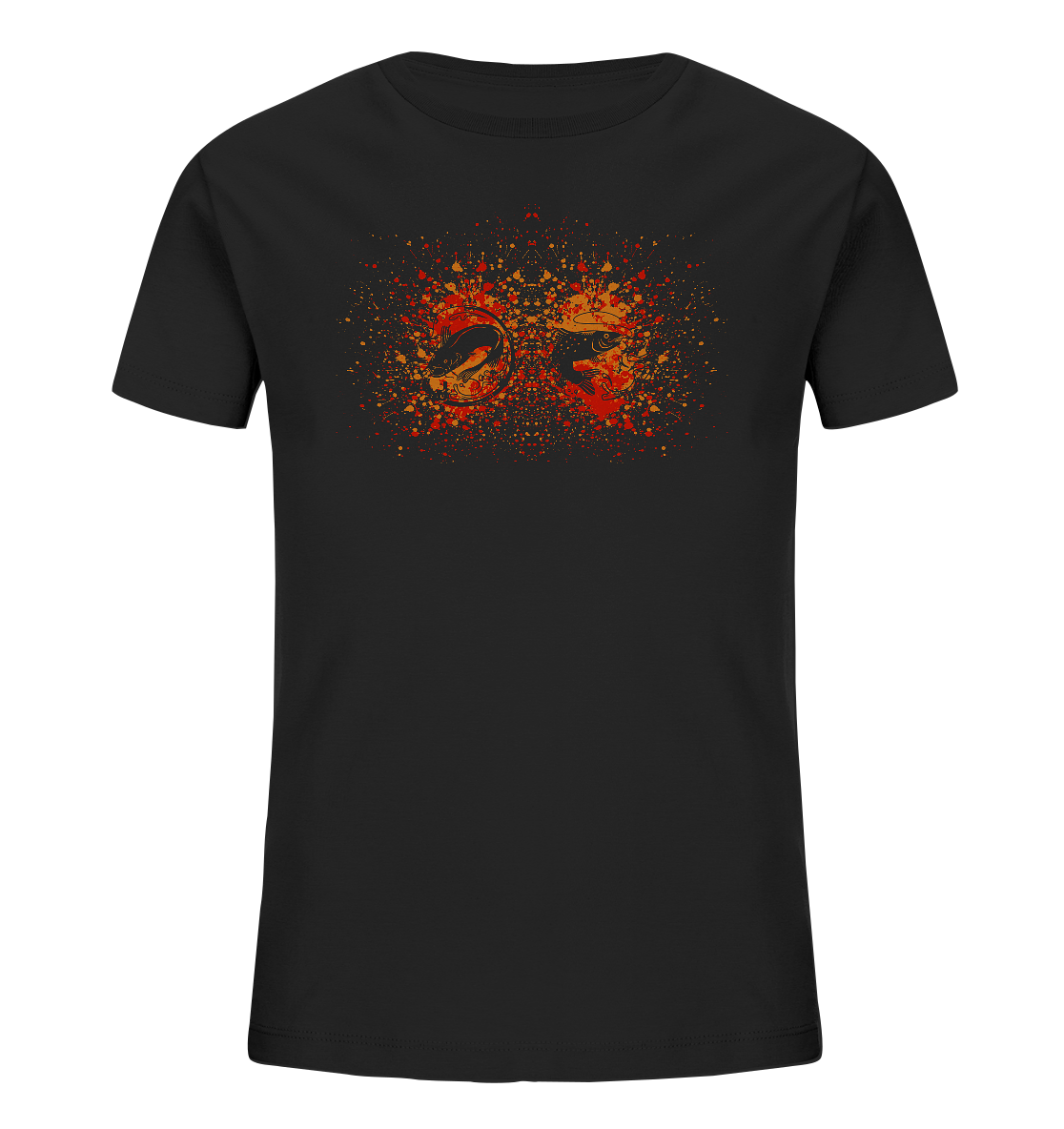 Fischexplosion - Kinder Bio T-Shirt