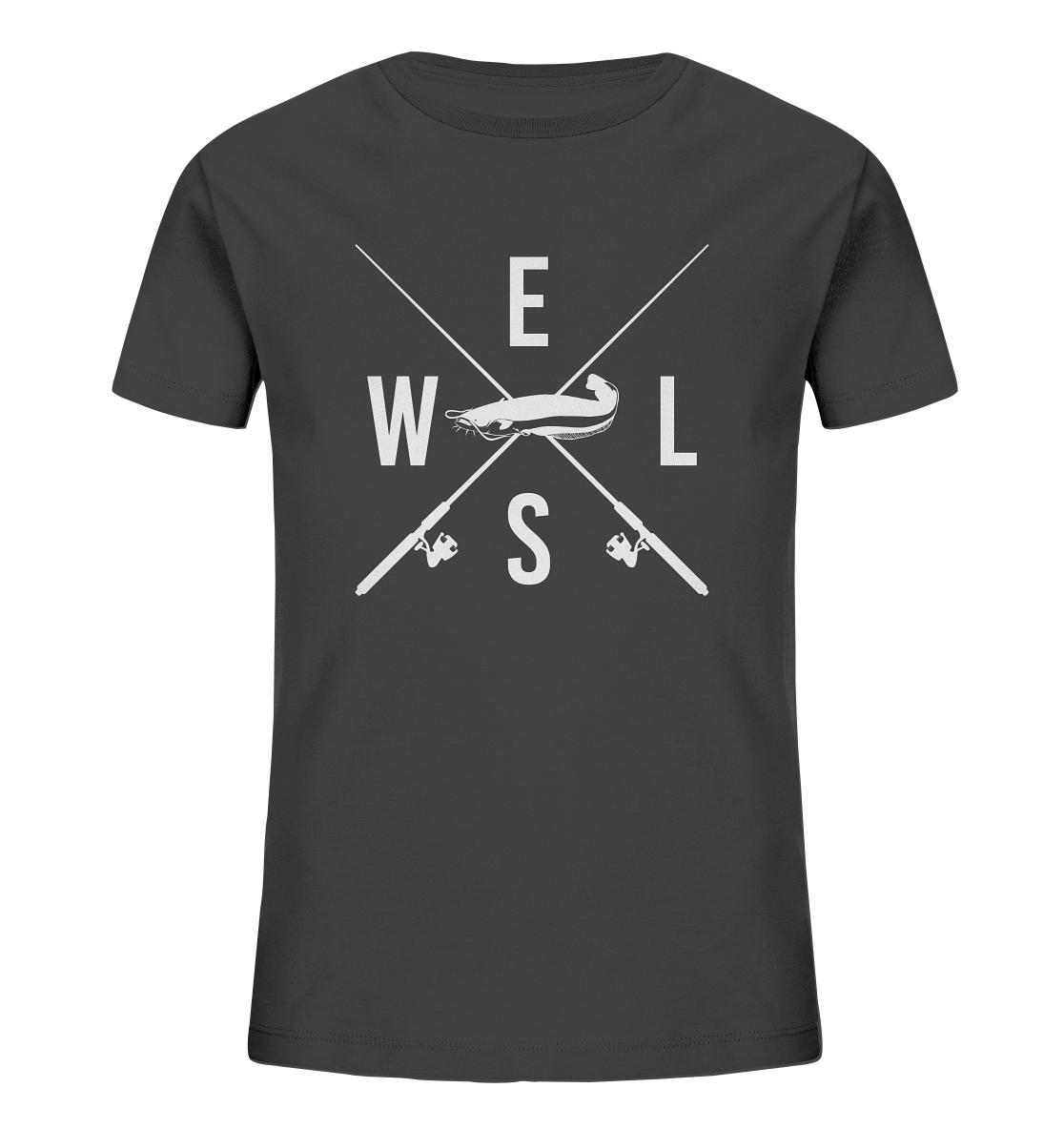 Wels gekreuzte Ruten - Kinder Bio T-Shirt