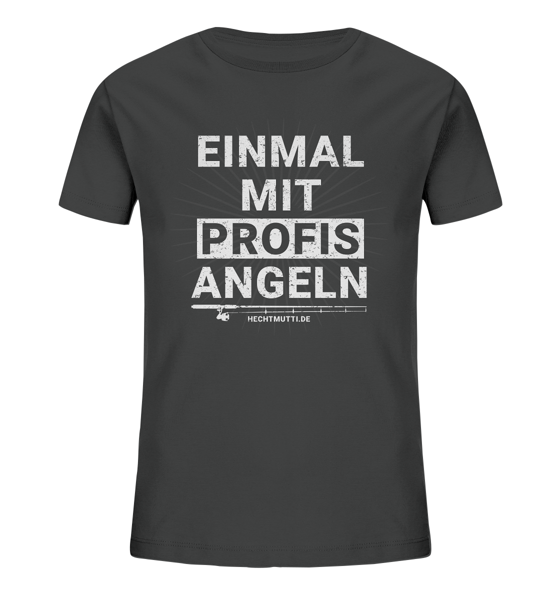Einmal mit Profis angeln - Kinder Bio T-Shirt