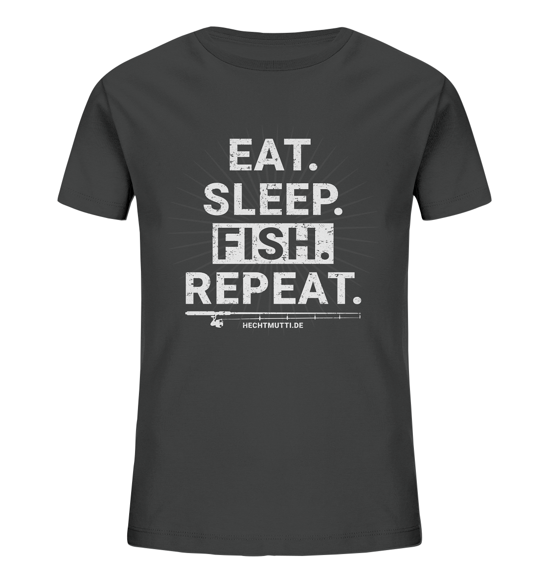 Eat Sleep Fish Repeat - Kinder Bio T-Shirt