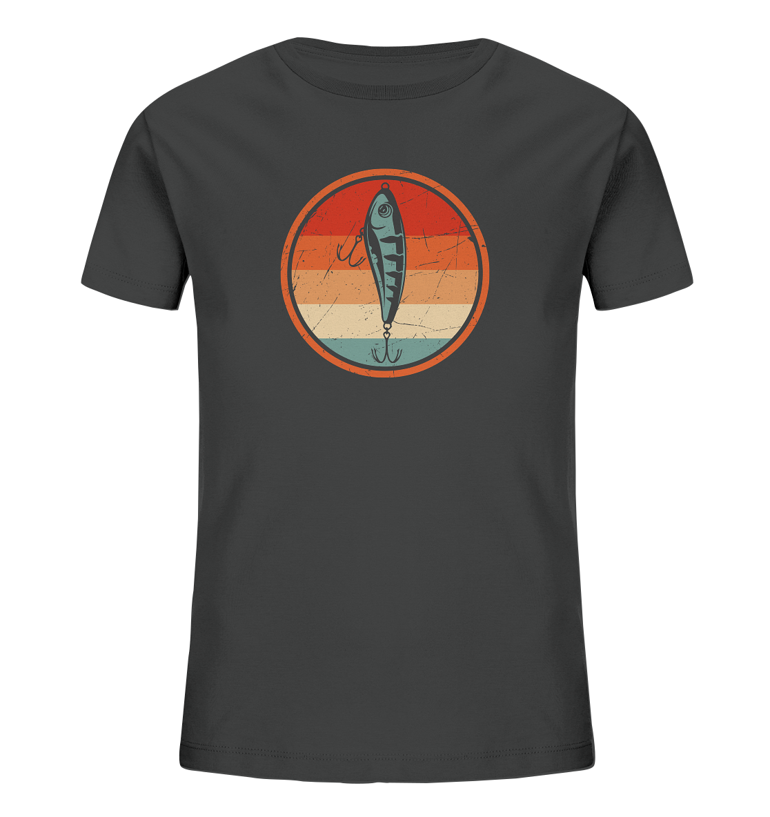 Spinnfischen - Kinder Bio T-Shirt