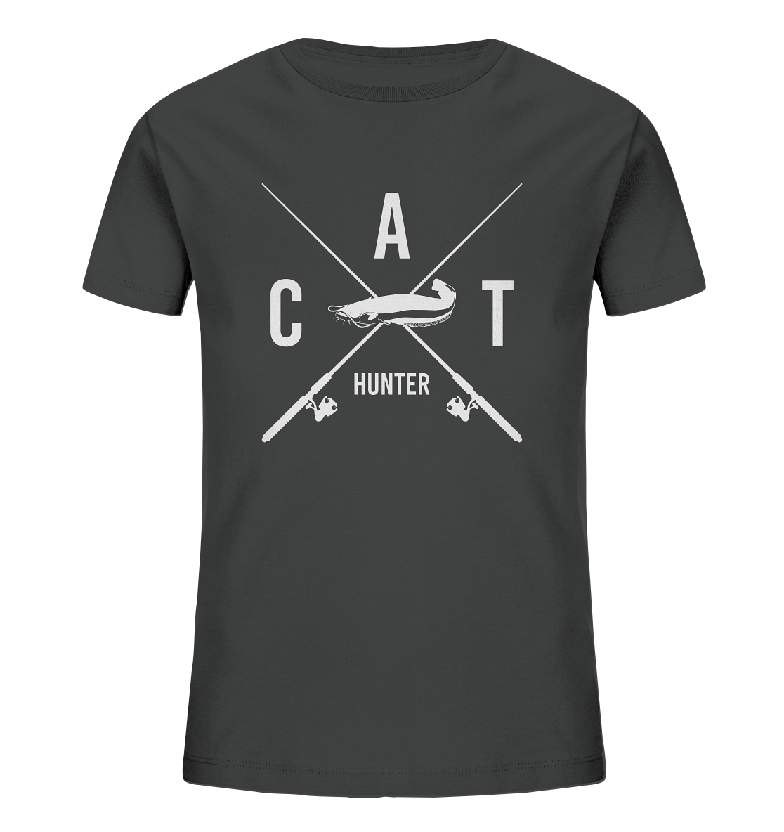 Cat Hunter  - Kinder Bio T-Shirt