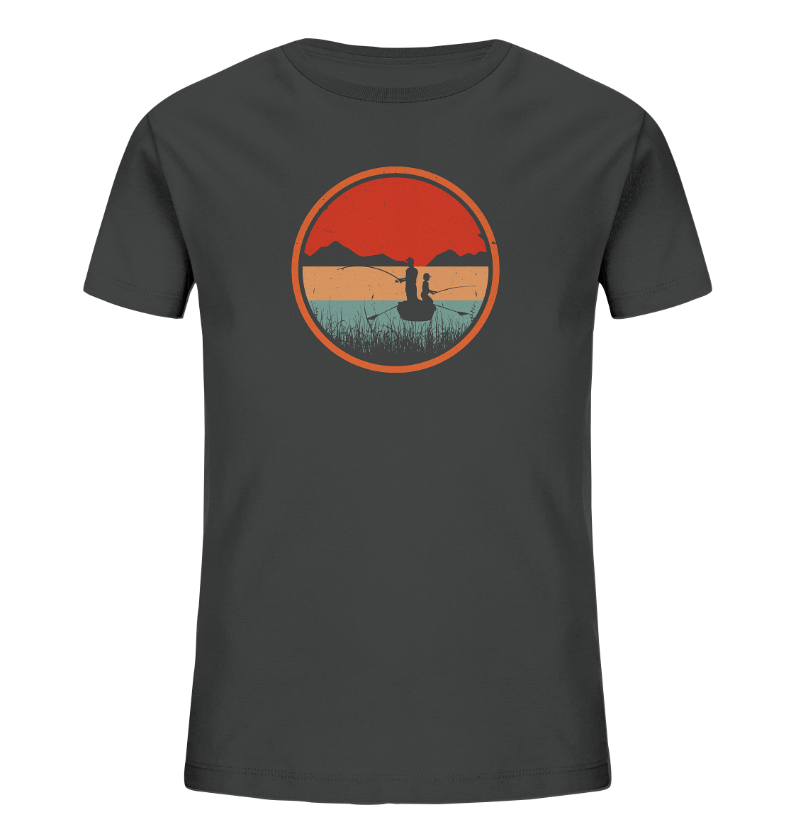 Bootsangeln - Kinder Bio T-Shirt