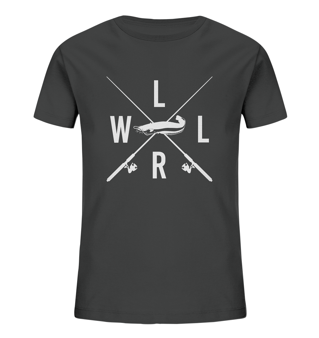 Waller gekreuzte Ruten - Kinder Bio T-Shirt