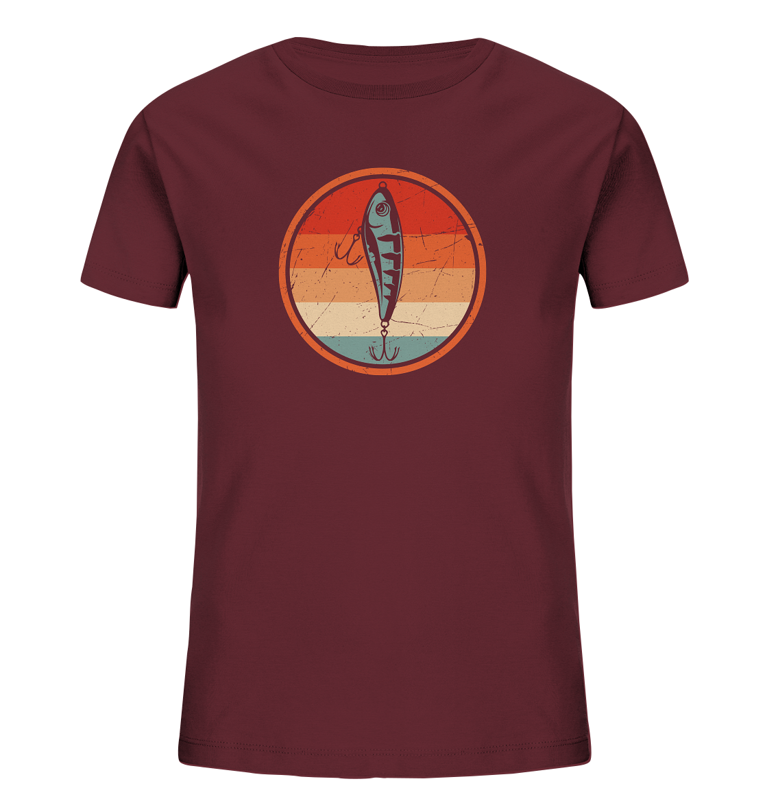 Spinnfischen - Kinder Bio T-Shirt