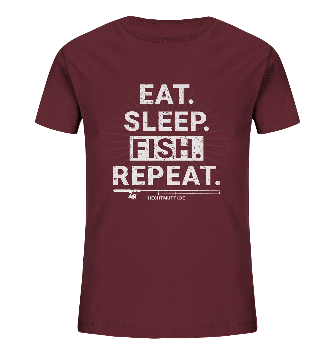 Eat Sleep Fish Repeat - Kinder Bio T-Shirt