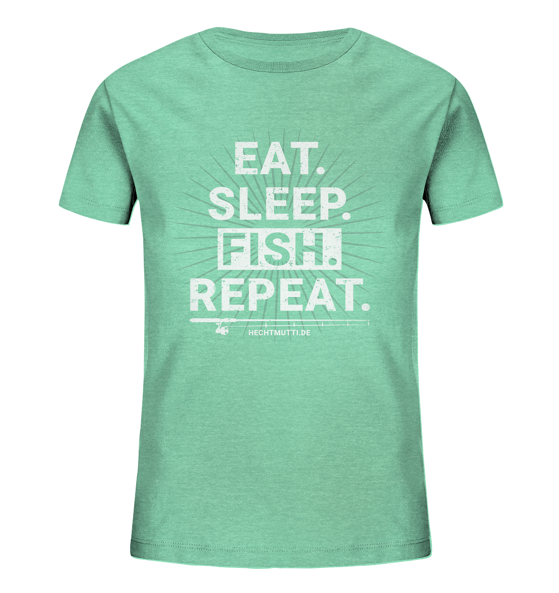 Eat Sleep Fish Repeat - Kinder Bio T-Shirt