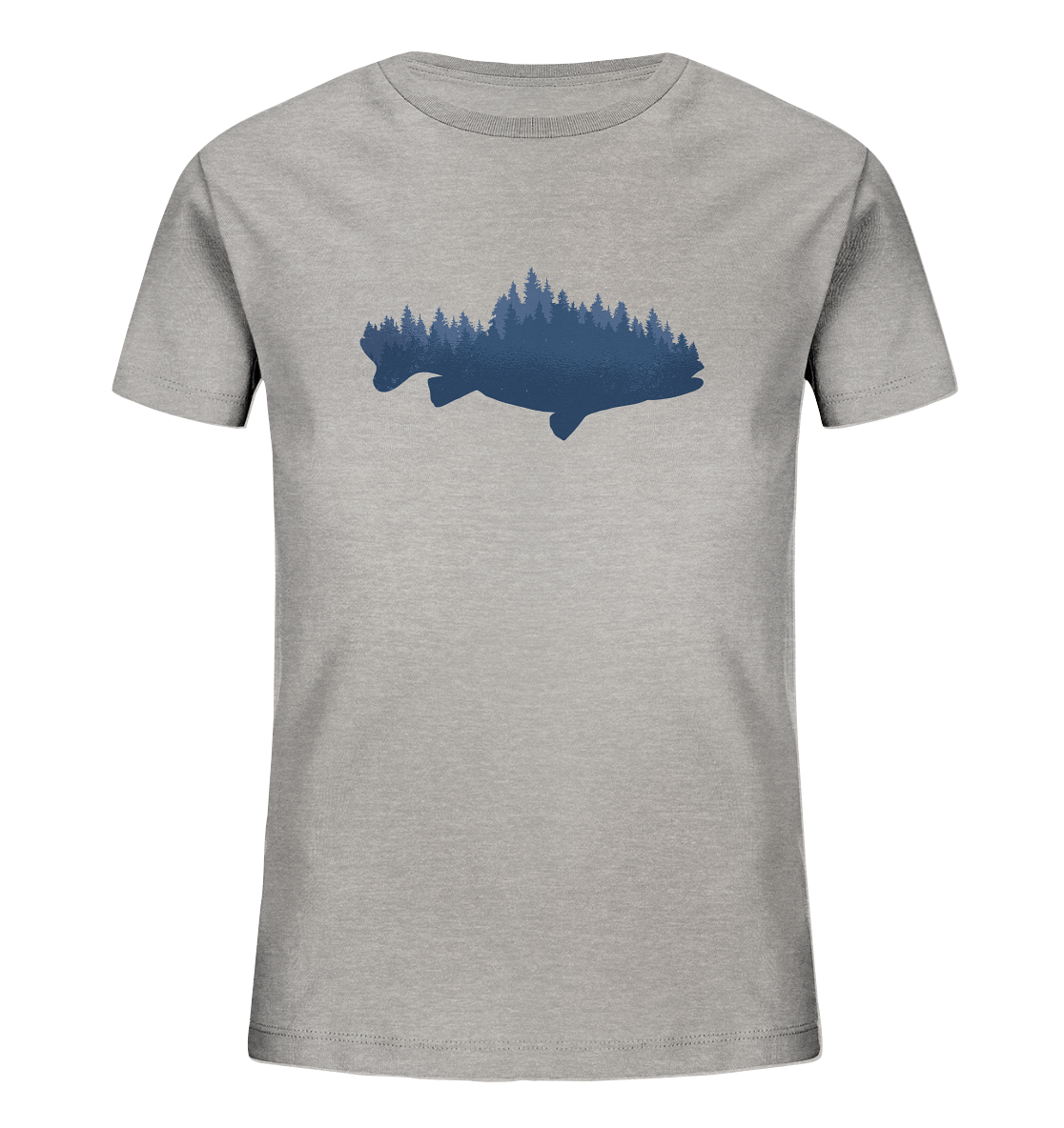 Fischkontur - Kinder Bio T-Shirt