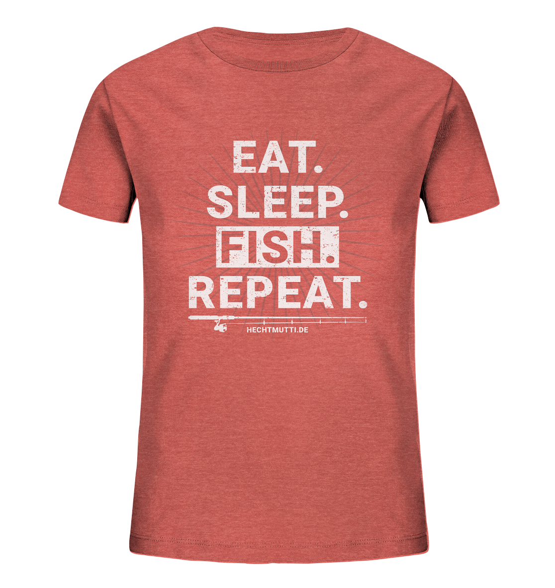 Eat Sleep Fish Repeat - Kinder Bio T-Shirt