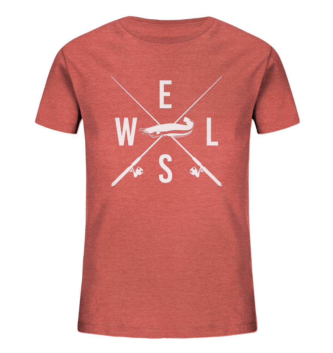 Wels gekreuzte Ruten - Kinder Bio T-Shirt