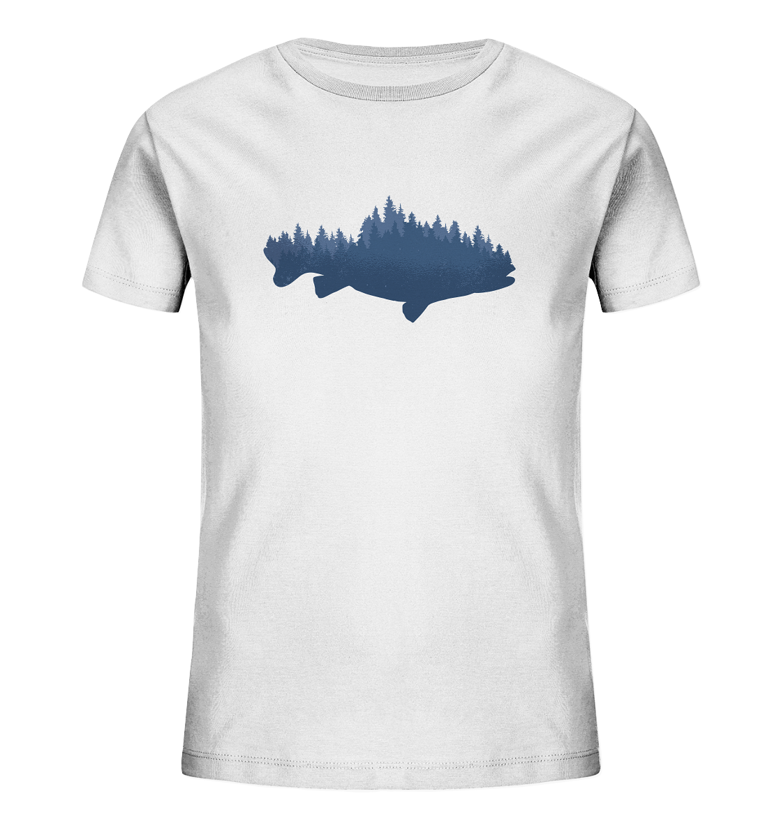 Fischkontur - Kinder Bio T-Shirt