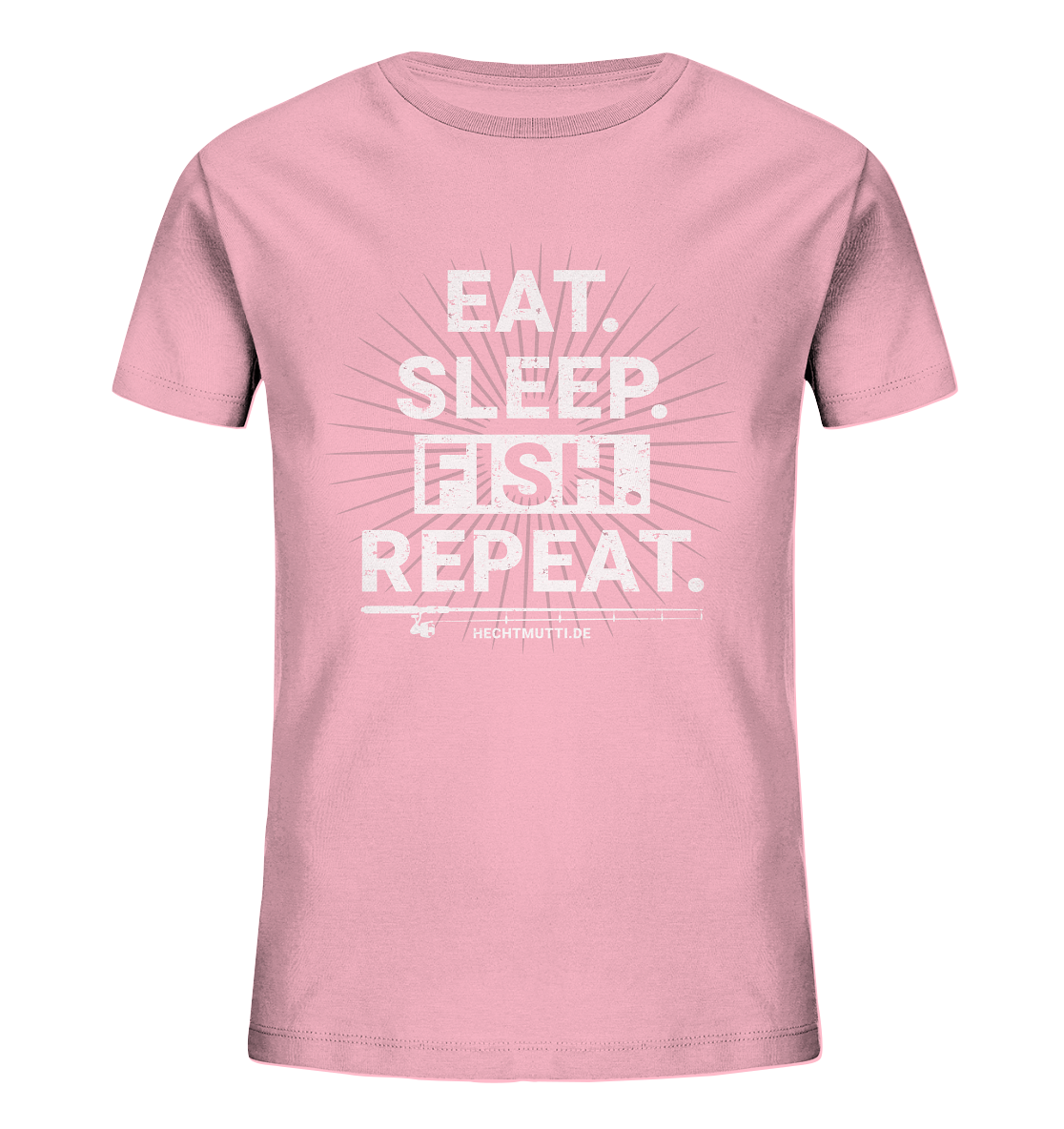 Eat Sleep Fish Repeat - Kinder Bio T-Shirt