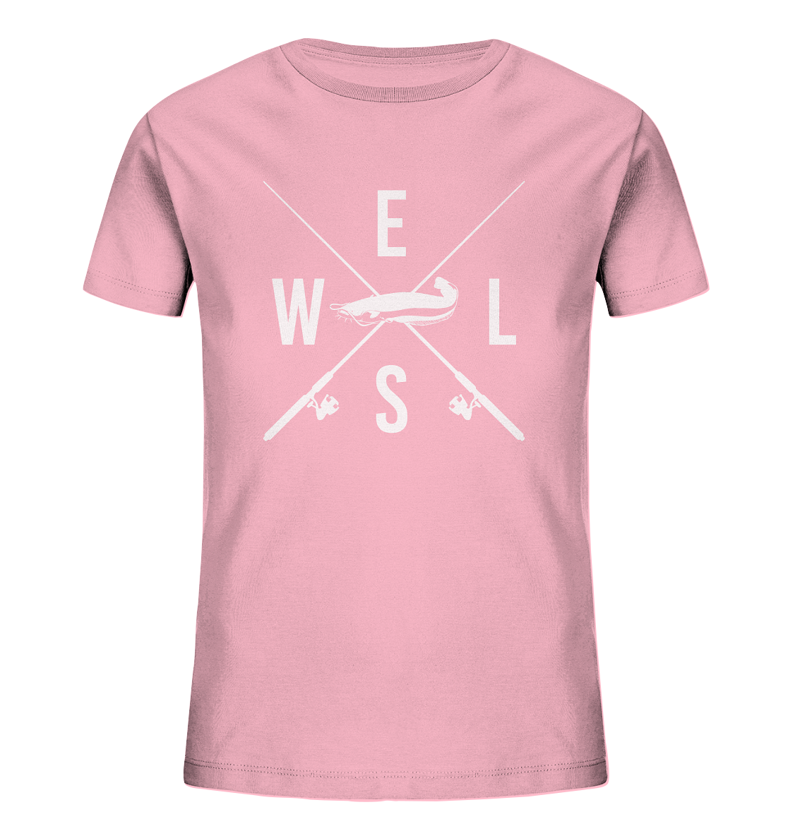Wels gekreuzte Ruten - Kinder Bio T-Shirt