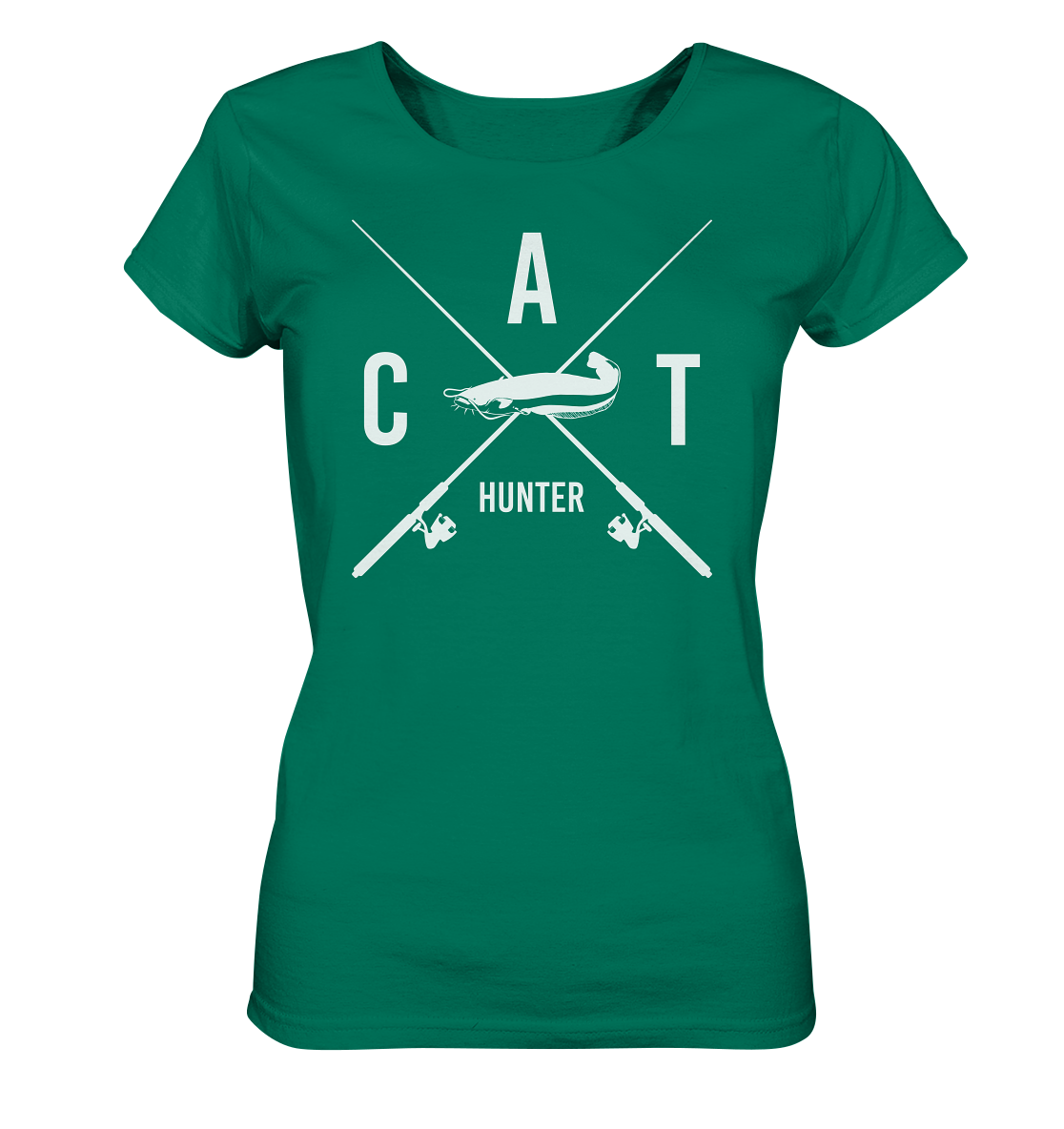 Cat Hunter  - Frauen Bio T-Shirt
