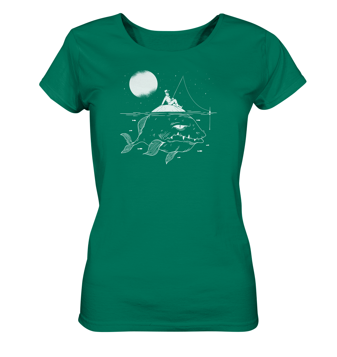 Giant Fish - Frauen Bio T-Shirt