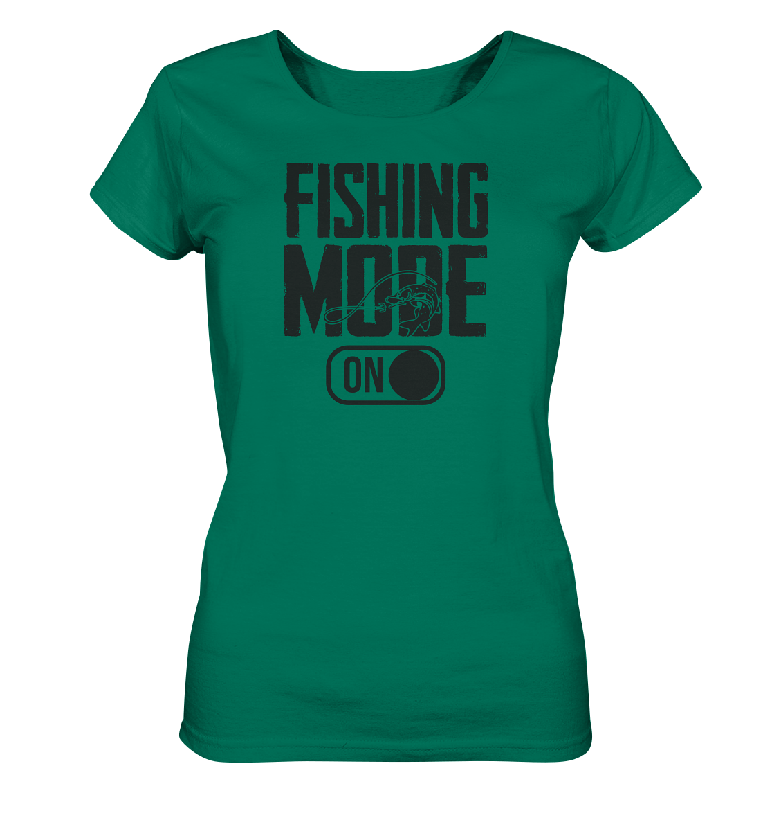 Fishing Mode On - Frauen Bio T-Shirt