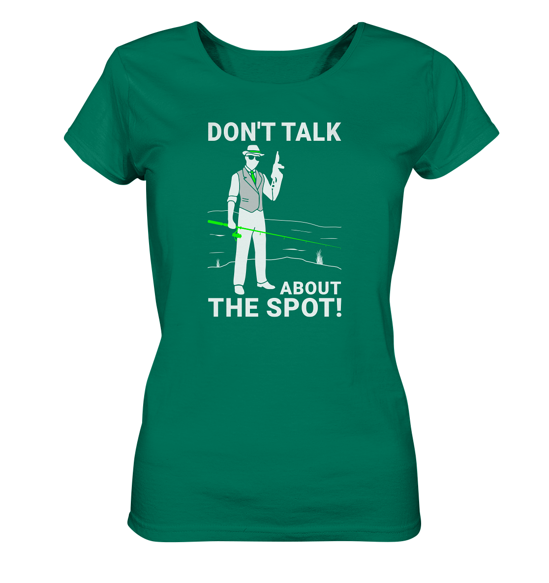 Don´t talk about the spot! Gangster - Frauen Bio T-Shirt