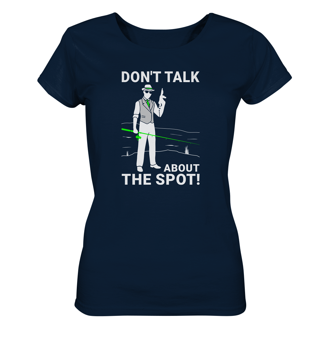 Don´t talk about the spot! Gangster - Frauen Bio T-Shirt