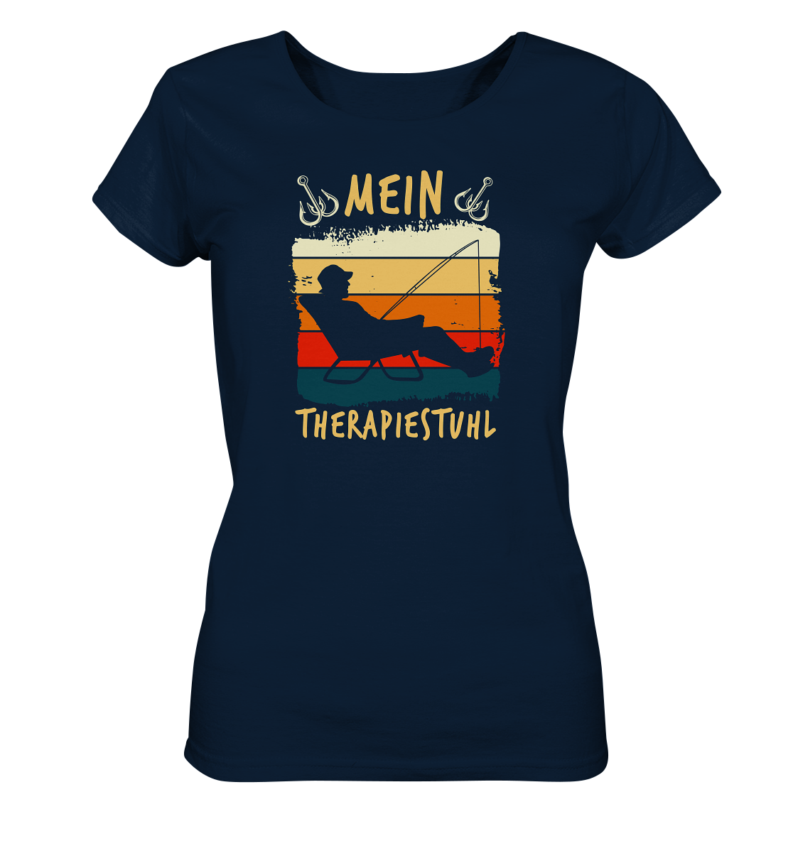 Mein Therapiestuhl Retro - Frauen Bio T-Shirt