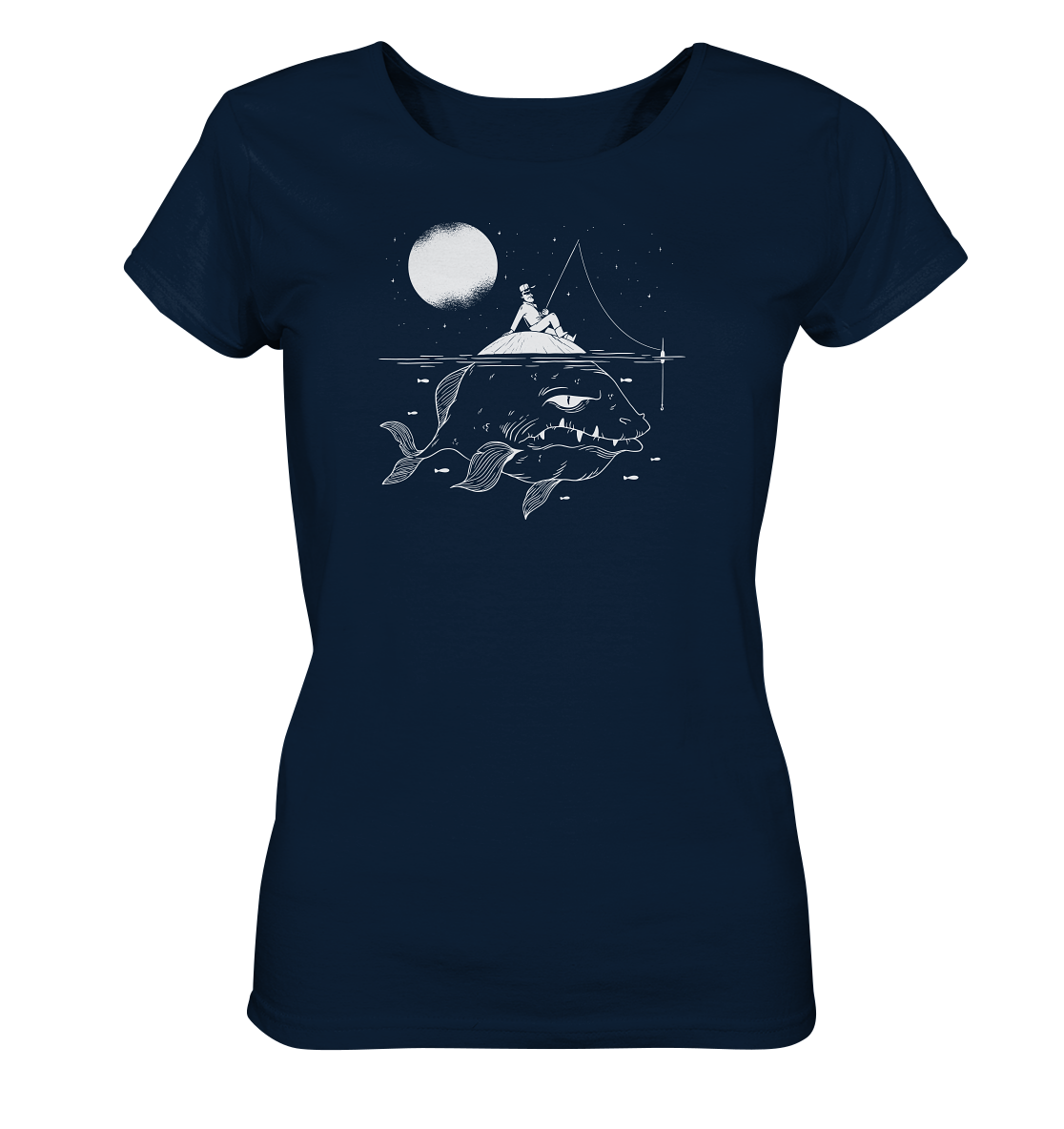 Giant Fish - Frauen Bio T-Shirt
