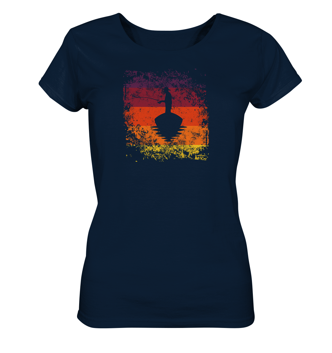 Der Angler - Frauen Bio T-Shirt