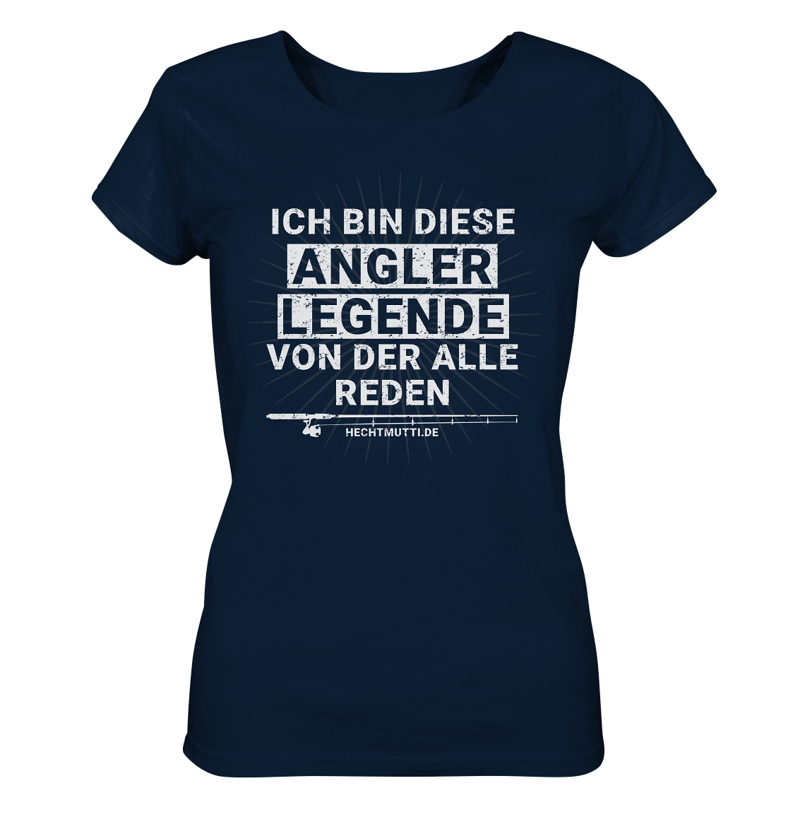 Angler Legende - Frauen Bio T-Shirt