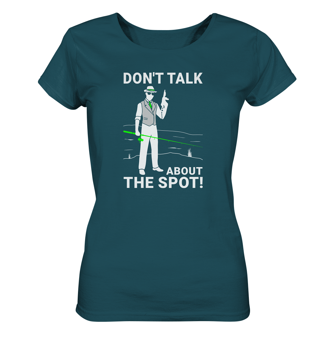Don´t talk about the spot! Gangster - Frauen Bio T-Shirt