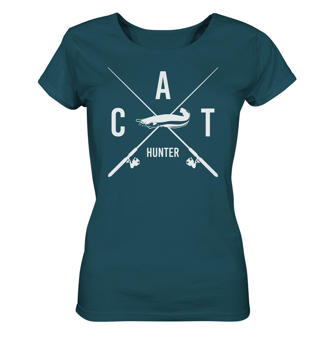 Cat Hunter  - Frauen Bio T-Shirt