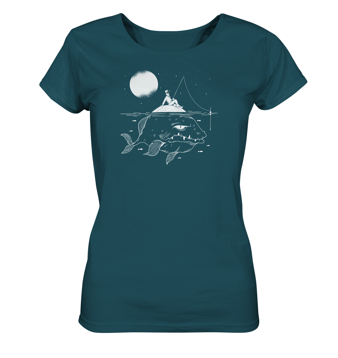 Giant Fish - Frauen Bio T-Shirt