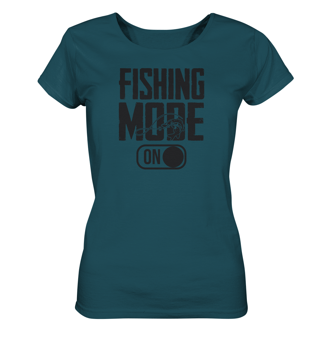 Fishing Mode On - Frauen Bio T-Shirt