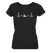 Herzschlag Angeln - Frauen Bio T-Shirt