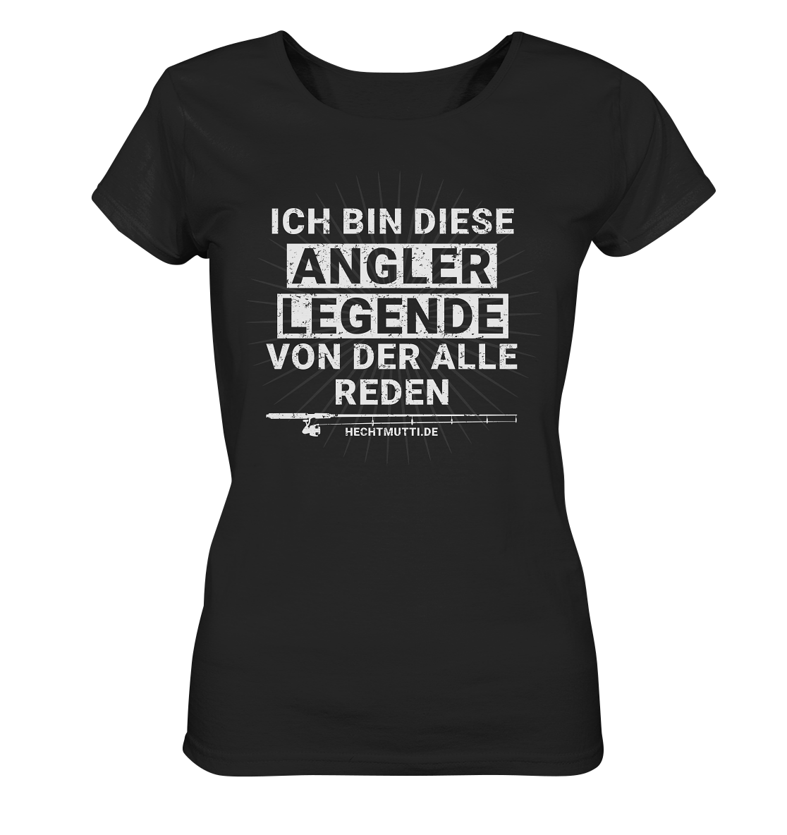 Angler Legende - Frauen Bio T-Shirt