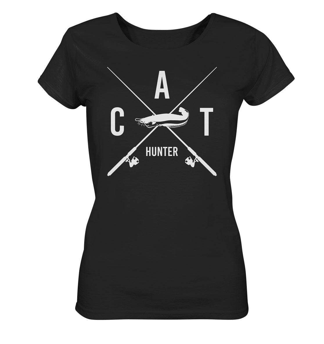 Cat Hunter  - Frauen Bio T-Shirt