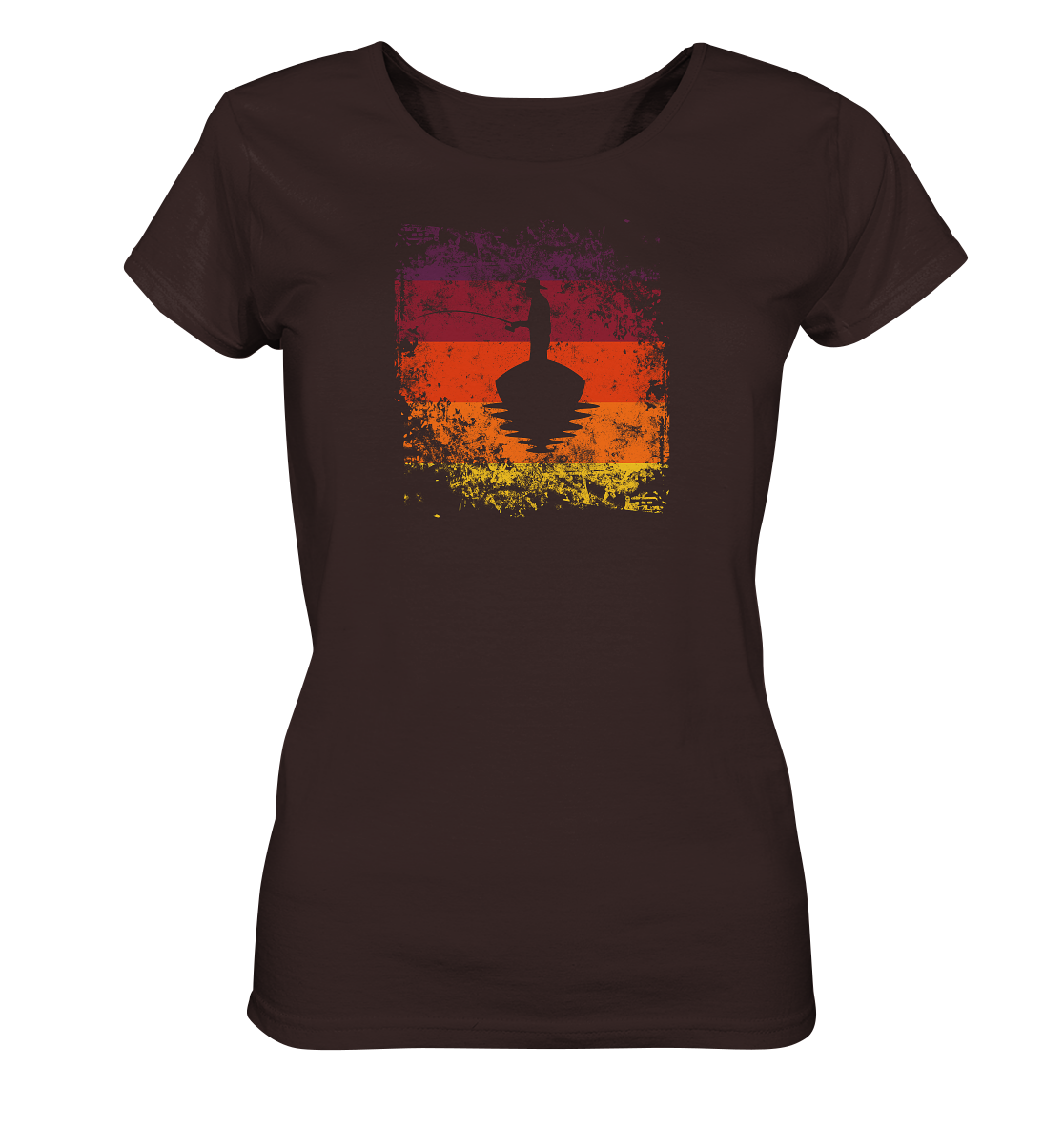 Der Angler - Frauen Bio T-Shirt