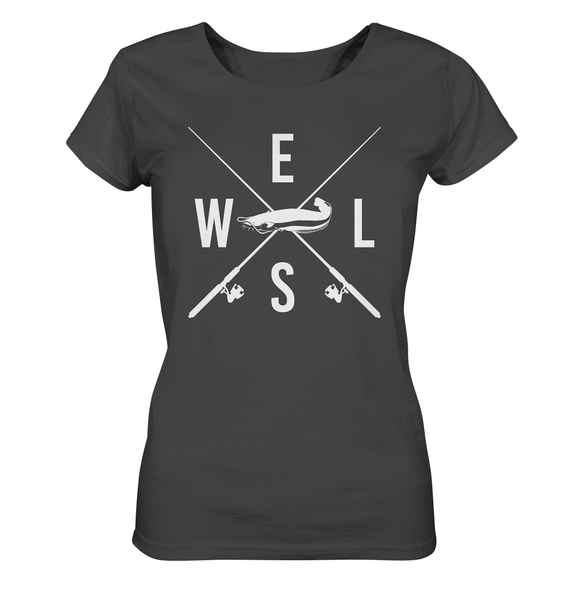 Wels gekreuzte Ruten - Frauen Bio T-Shirt