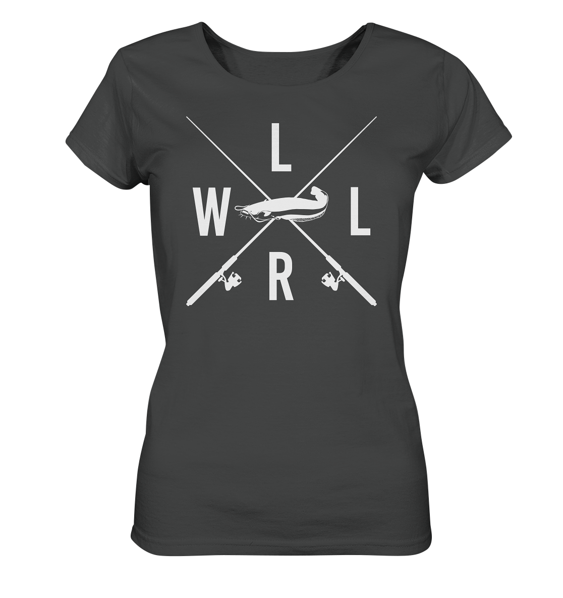 Waller gekreuzte Ruten - Frauen Bio T-Shirt