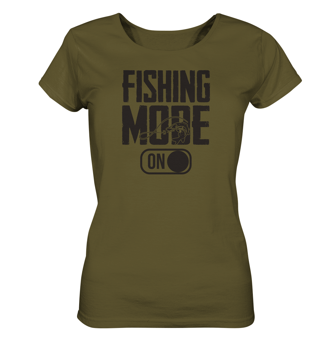 Fishing Mode On - Frauen Bio T-Shirt