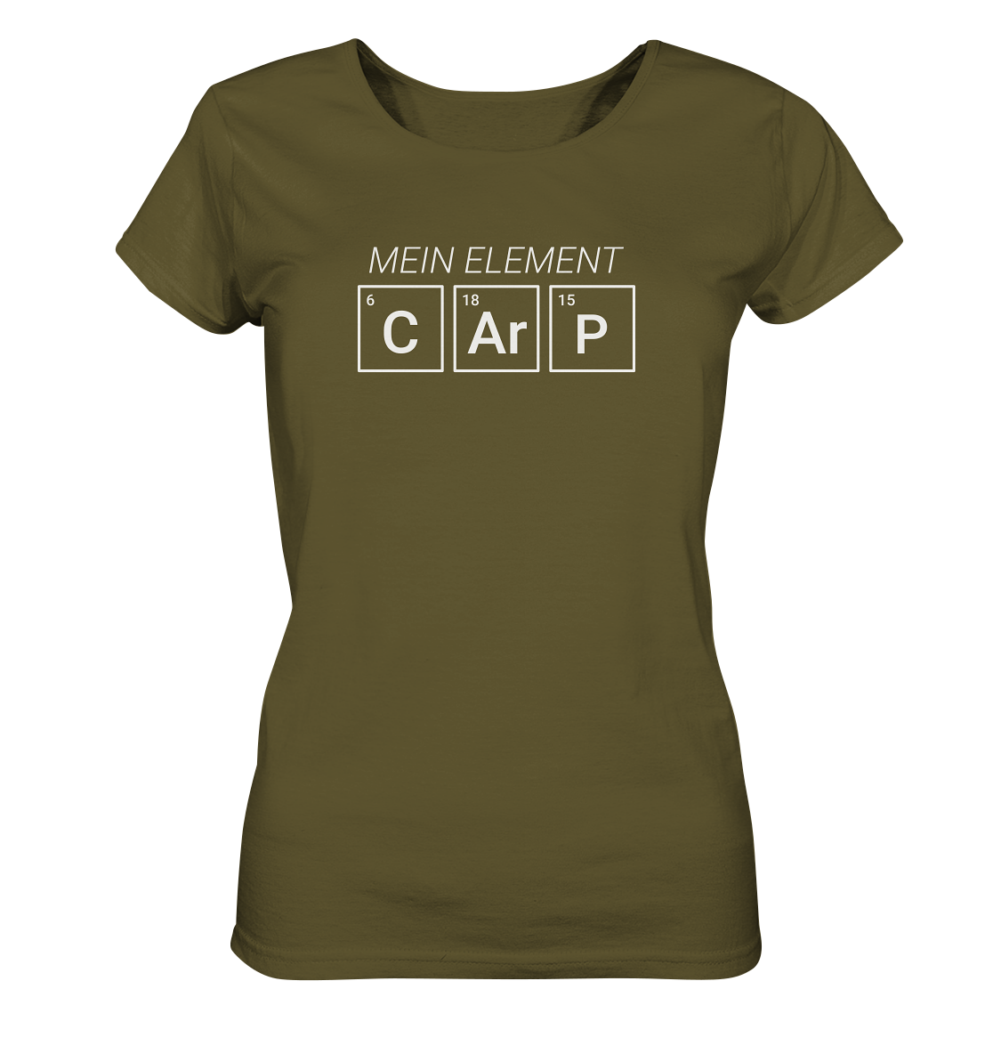 Carp Mein Element Periodensystem - Frauen BioT-Shirt
